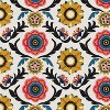 18"x18" Skyline Furniture Square Outdoor Throw Pillow Tulum Multi - 4 of 4