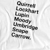 Harry Potter Professors Women's Loose T-Shirt - 2 of 4