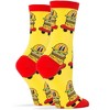 Oooh Yeah! Women's Crew Socks (Burgers on Wheels) - 2 of 2