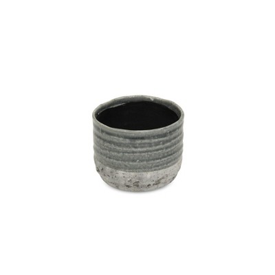 Cheung's Medea Two-toned Round Ceramic Pot - Small