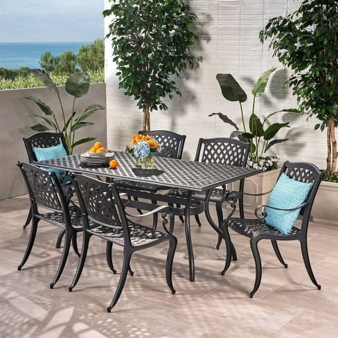 patio dining sets with bench