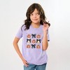 Coquette Black Bow Pumpkin Chart - Youth Short Sleeve Graphic T-Shirt - 3 of 4