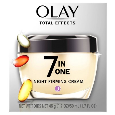 Olay Total Effects Night Firming Face Moisturizer - 1.7 fl oz