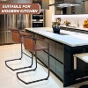 New Pacific Direct Indy PU Leather Counter Stool,Set of 2 - 2 of 4