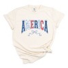 Simply Sage Market Coquette America Arched Garment Dyed Tee - 2 of 4
