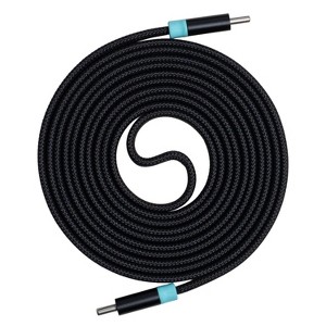 Scapade™ MagLink C USB-C® to USB-C® Magnetic Flat Cable with 60-Watt PD Fast Charging (6.5 Ft.) in Black - 1 of 4