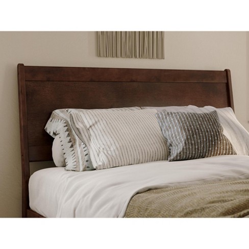 Atlantic Furniture Casanova Queen Solid Wood Panel Headboard in White - image 1 of 4