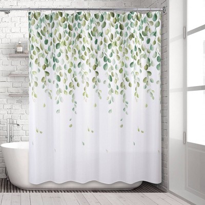 Allure Home Creations Shower Curtains, Black Cascade Shower Curtain