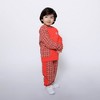 Mixed Up Clothing Baby Crewneck Sweatshirt and Jogger Pant Set - Red Multicolor - 3 of 4