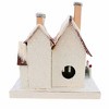 Cody Foster 8.0 Inch Santa's House Christmas Putz House , Christmas Decor Village Putz  Retro Looking (1PC) - 4 of 4