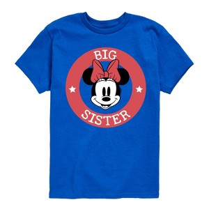 Girls' - Disney - Minnie Big Sister Short Sleeve Graphic T-Shirt - 1 of 4
