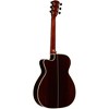 Alvarez Yairi FYM74ce Cutaway Folk-OM Acoustic-Electric Guitar Natural - 4 of 4
