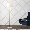 65" Metal/Marble Adjustable Floor Lamp (Includes LED Light Bulb) Oil Rubbed Bronze - JONATHAN Y - 2 of 4