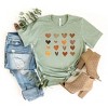 Simply Sage Market Women's Fall Plaid Hearts Short Sleeve Graphic Tee - 2 of 2