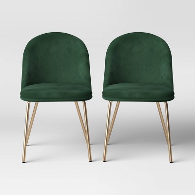 green velvet chair target