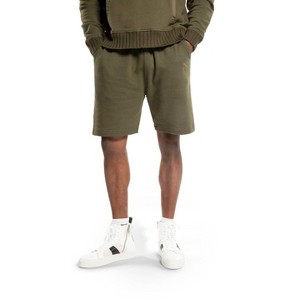 Men's Knit Sweat Short With Pocket Stripe Detail - ON THIS DAY - 1 of 4