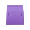 JAM Paper A2 Colored Invitation Envelopes 4.375 x 5.75 Violet Purple Recycled Bulk 250/Box (80252H) - 2 of 4