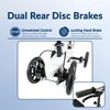 KneeRover Fusion Patented Knee Scooter Crutch Alternative with 4 Wheel Steering - 4 of 4