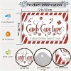 Lomsoe Vintage Christmas Decor Gifts Rustic Candy Cane Lane Traditional Christmas Sweets Treats Tin Sign Wall Decor 8 x 12 Inch - 2 of 4