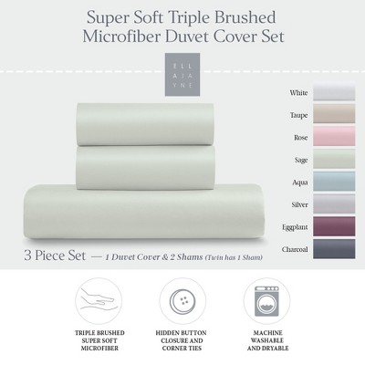 Ella Jayne Cozy Touch Duvet Cover Set