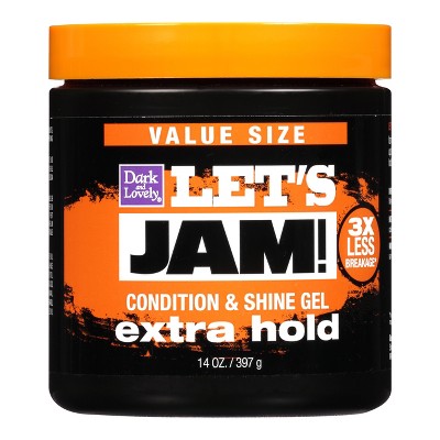 Let's Jam! Conditioning & Shine Extra Hold Styling Hair Gel - 14oz