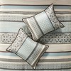 Gracie Mills Irmgard 7-Piece Geometric and Damask Comforter Set - 2 of 4