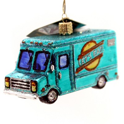 Old World Christmas 2.25 In Food Truck Lunch Wagon Variety Tree Ornaments