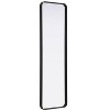 Elegant Lighting Contour Metal Rectangle Mirror 18x60 in Black - 4 of 4