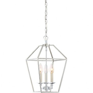 Quoizel Lighting Aviary 3 - Light Chandelier in  Polished Nickel - 1 of 2