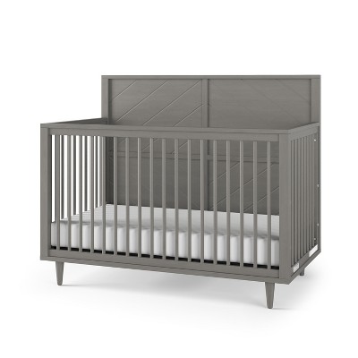 Child Craft Surrey Hill 4-in-1 Convertible Crib, Converts to Day Bed, Toddler Bed and Full Size Bed, 3 Adjustable Mattress Positions, Baby Safe Finish