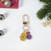Unique Bargains Christmas Keychain Lobster Clasp Zinc Alloy 2.17" 1 Pc - 4 of 4