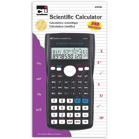 Casio scientific discount calculator solar powered