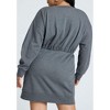 ELOQUII Women's Plus Size Relaxed Crew Neck Mini Dress - 4 of 4