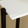 Helena Contemporary Narrow Mini Console Table - CM9299 - White - SEI - 3 of 4