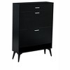 Chery Life Shoe Cabinet , Shoe Storage Shelves, Metal Leg - 2 of 4