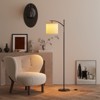 SUGIFT Floor Lamp for Living Room with 3 Color Temperatures LED Bulb, Standing Lamp Tall Industrial Floor Lamp - 3 of 4