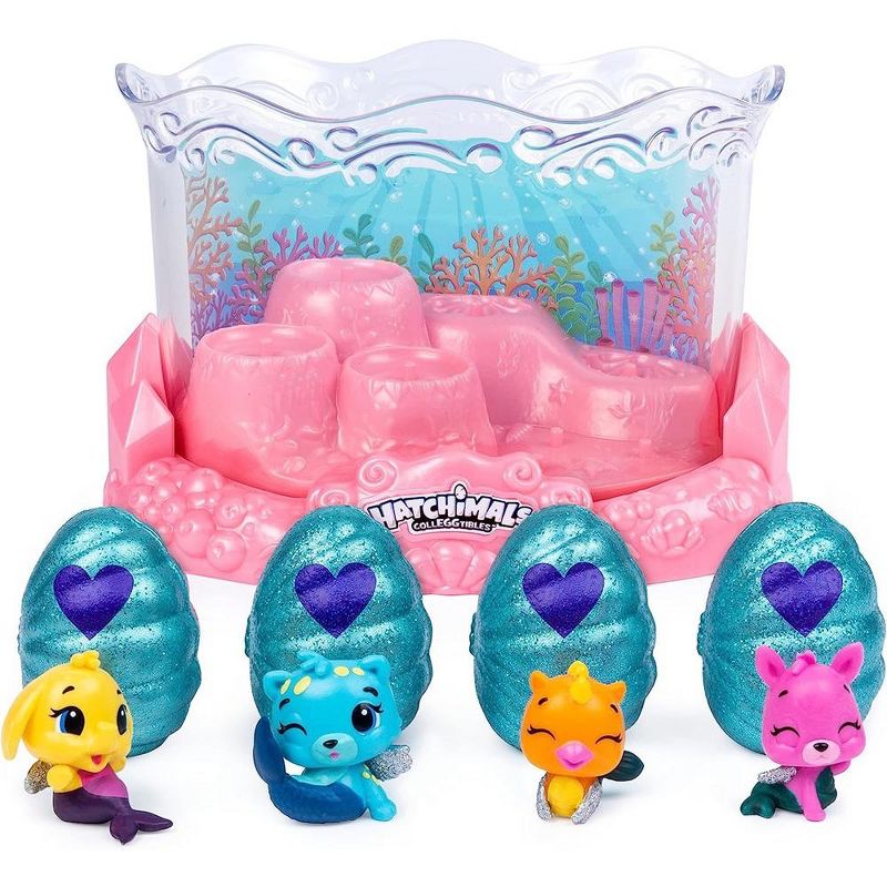 Hatchimals CollEGGtibles, Mermal Magic Underwater Aquarium with 8 Exclusive Characters, for Ages 5 and up, 2 of 4
