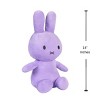 Color your World with Miffy 14" Inch Purple Collectible Stuffed Animal Plush Toy - 2 of 3