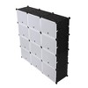 DIY Portable Shoe Rack Storage Rack 7-Shelf Storage Cabinet Suitable for High Heels, Boots and Slippers 40X30X30 Model, - 3 of 4
