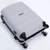 SEVOBAL Luggage 3 Piece Set Hardshell Suitcase with TSA Lock and Spinner Wheels for Travel, Silver, 19.68"*11.8"*29.9" - 4 of 4