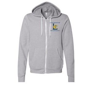 メンズウェア MARK&LONA Lexington Zip Up Knit Hoodie Adult Lexington High School Wildcats Name & Graphic Full-Zip