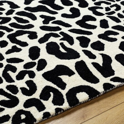 Hauteloom Kass Leopard Print Area Rug