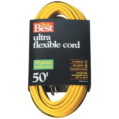 Do it Best  50 Ft. 16/3 Medium-Duty Extension Cord 553061