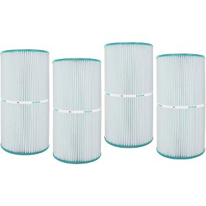 Hurricane 4 Pack HF7469-04 Advanced Pool Filter Cartridge for PCC60, Unicel C-7469, Filbur FC-1975, Pentair Clean & Clear 240, SwimClear C2025 - 1 of 4
