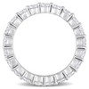 EVERLY JEWELRY | Cubic Zirconia Multiple-color option Silver Eternity Ring. - 4 of 4