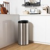Costway 8 Gallon Automatic Trash Can Touchless Motion Sensor Waste Bin Battery Operated - 4 of 4