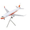 Embraer ERJ-175 Commercial Aircraft "Alaska Airlines" White with Red and Orange 1/200 Diecast Model Airplane by GeminiJets - 2 of 4