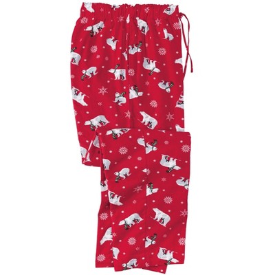 KingSize Men's Big & Tall Flannel Novelty Pajama Pants - Tall - XL, Ghost  Dogs Beige Pajama Bottoms