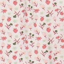 small flowers on cream background