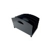 Huron Vertical 4-Compartment Steel File Organizer Black (HASZ0169) - 3 of 3